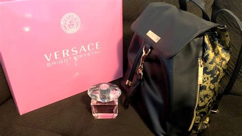 versace perfume with backpack|Versace perfume gift with purchase.